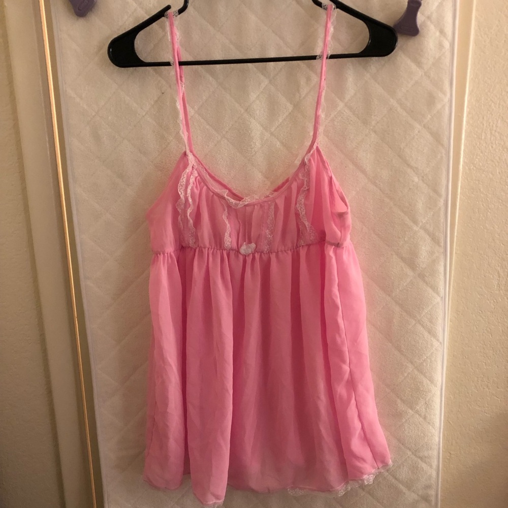 Victoria Secret babydoll nighty- L